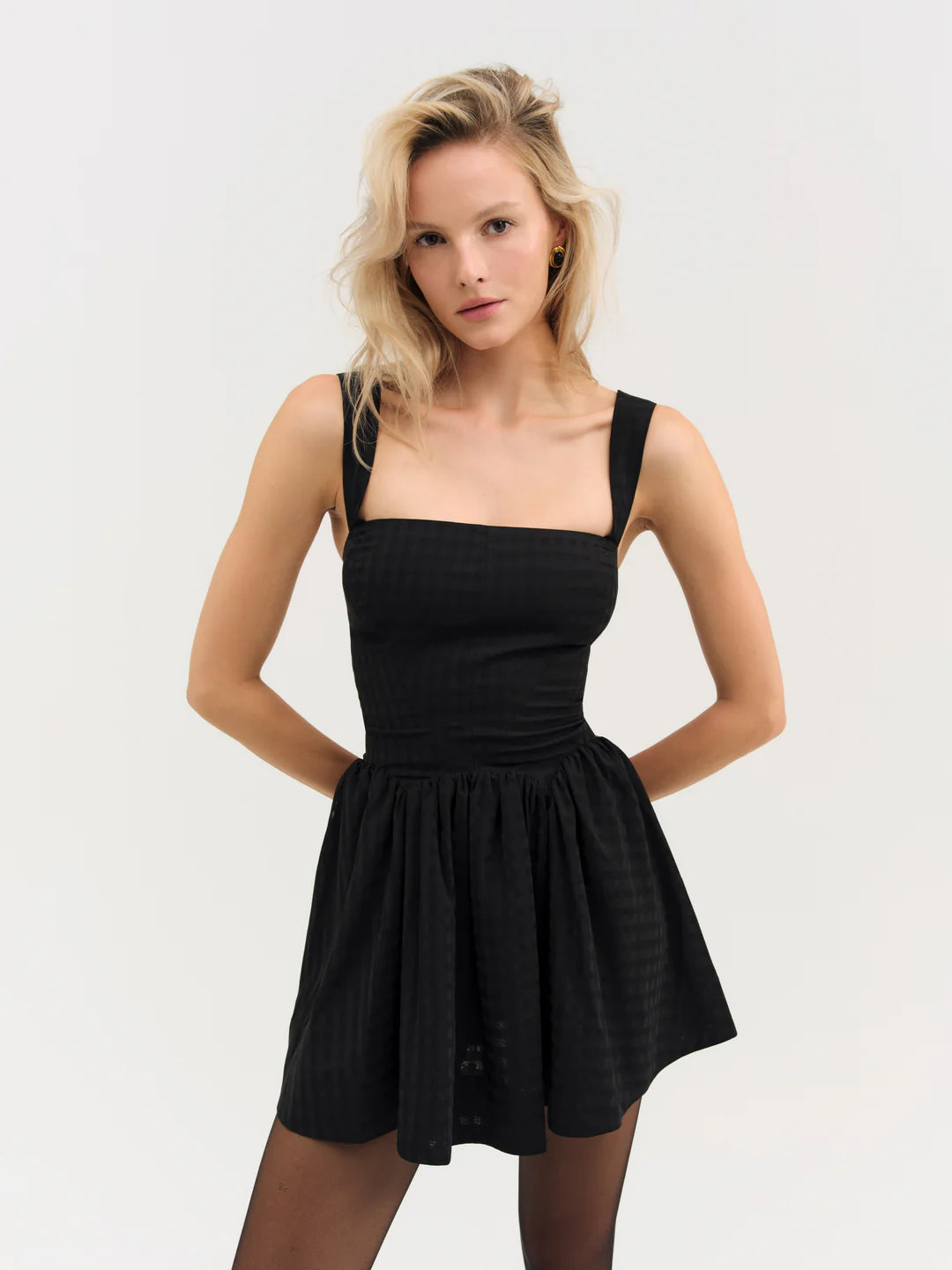 For Love & Lemons Ginny Gingham Mini Dress Black Concepts Reno For Love & Lemons Ginny Gingham Mini Dress Black Concepts Reno