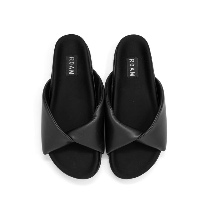 ROAM DEMI TWIST BLACK VEGAN LEATHER