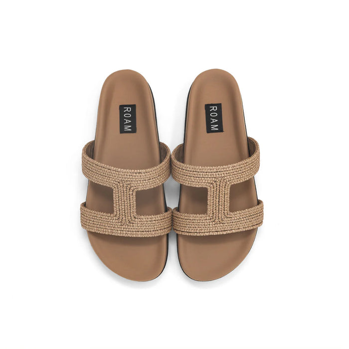 Roam Roam ROAM RAFFY CUFFS SANDAL NATURAL RAFFIA