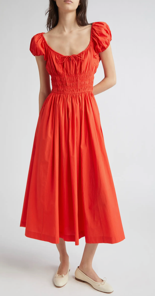 Den Quinn Organic Cotton Poplin Maxi Dress  Concepts Reno