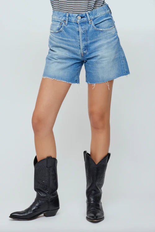 Moussy HARBESON LONG SHORTS Blue