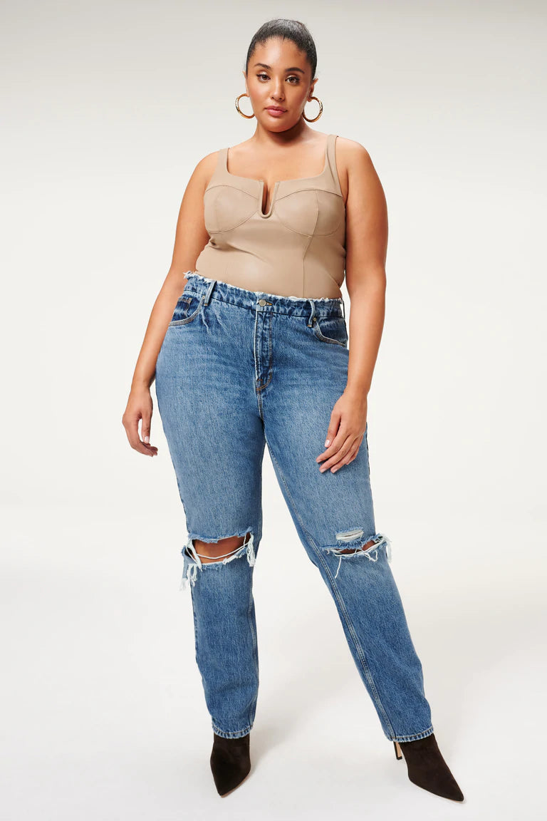 Good American Good Icon Indigo 061