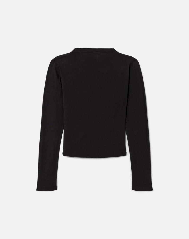 RE/DONE 90S BABY LONG SLEEVE "BOTTOMS UP"