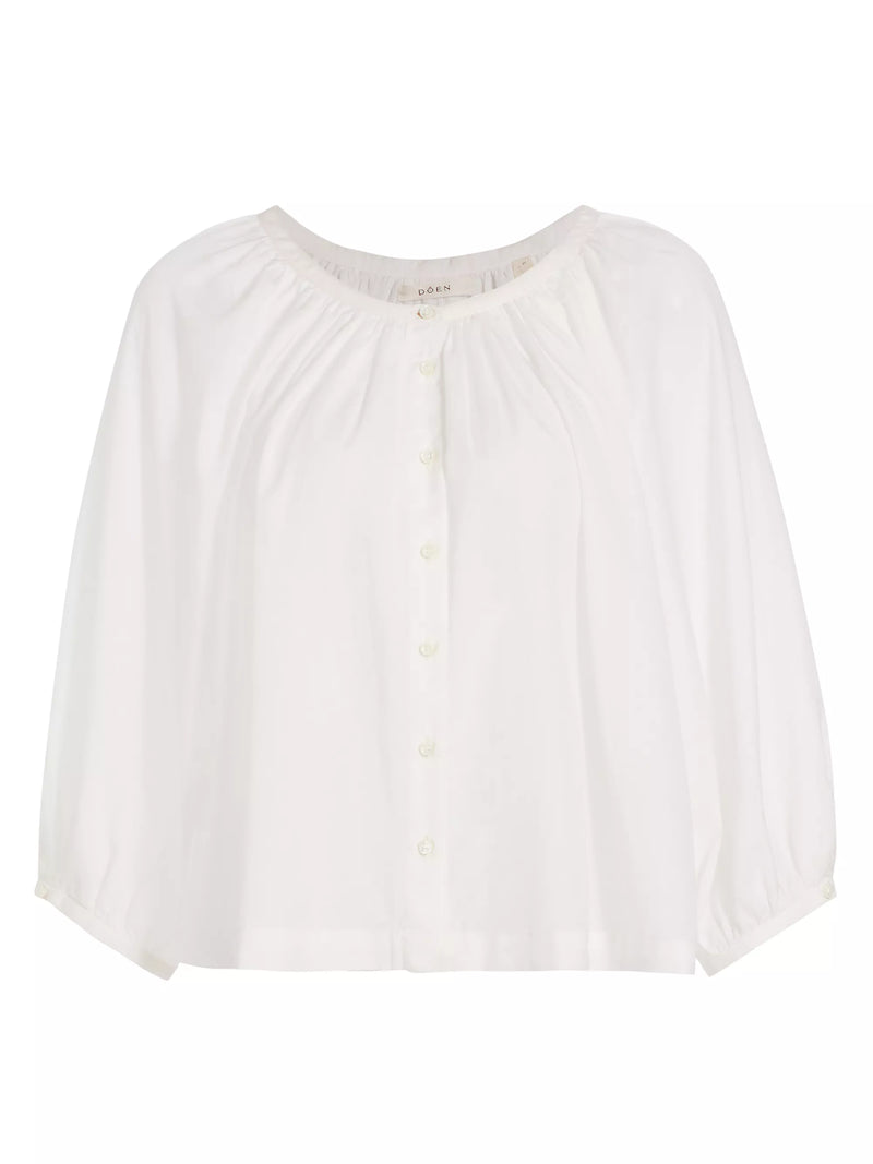 Dôen Jiana Cotton-Blend Blouse