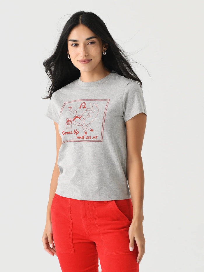 Re/Done Women's Come Up Classic Tee