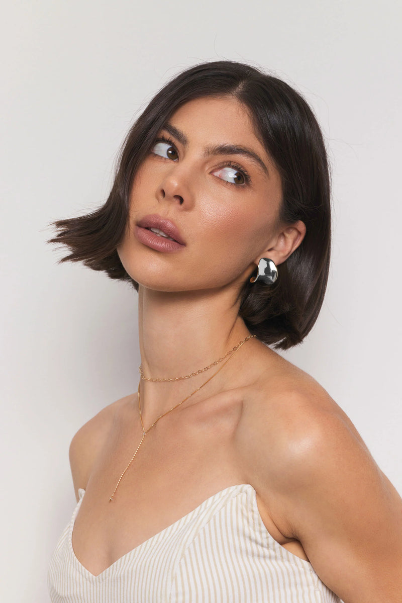 Natalie B. Bellah Earring, Silver