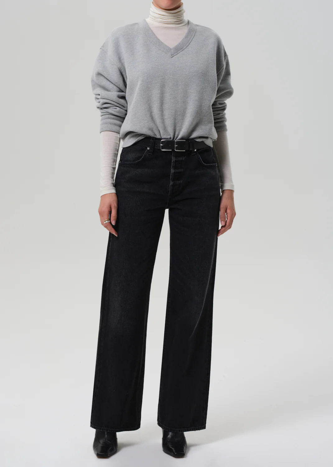 Citizens of Humanity Annina High Rise Wide Leg 33" In Raine