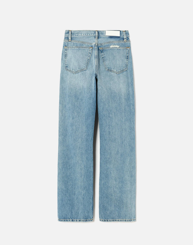 RE/DONE HIGH RISE LOOSE WORN BLUE