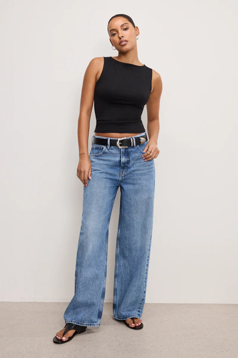 Good American GOOD STANDARD BAGGY JEANS INDIGO893