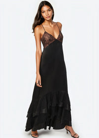 Cami Nyc SEVILLE DRESS BLACK