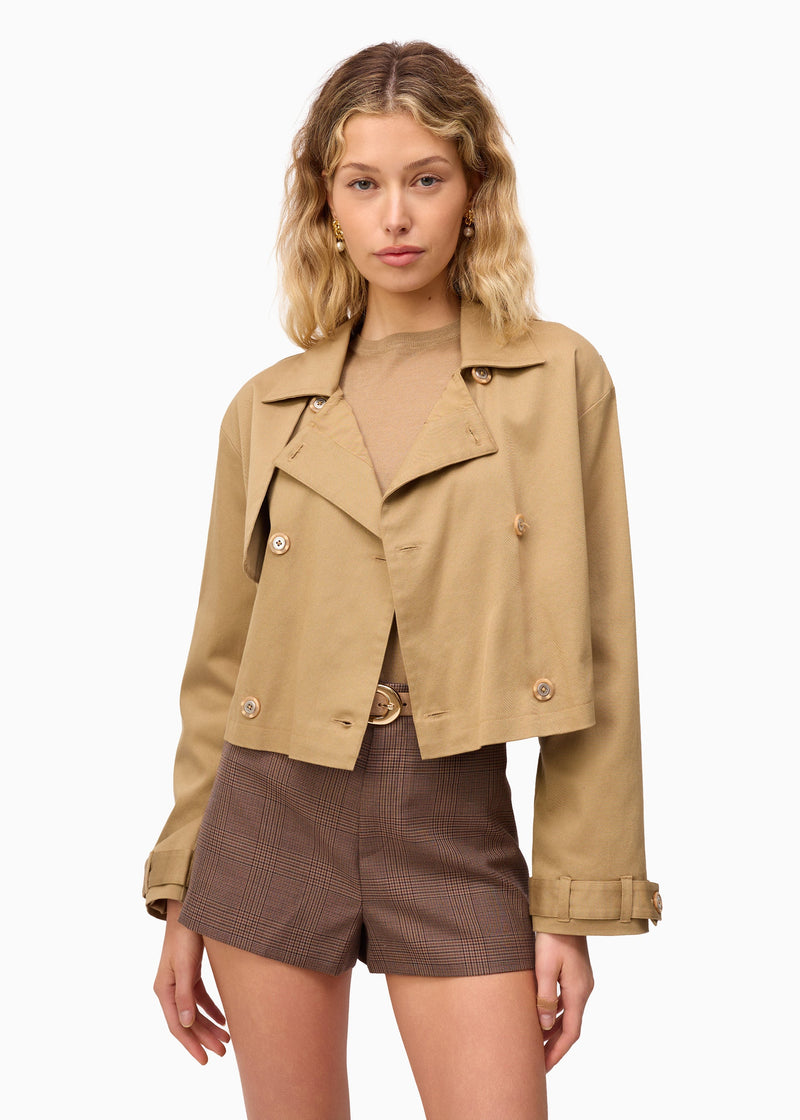 Cami Nyc EVANS CROPPED TRENCH MISO