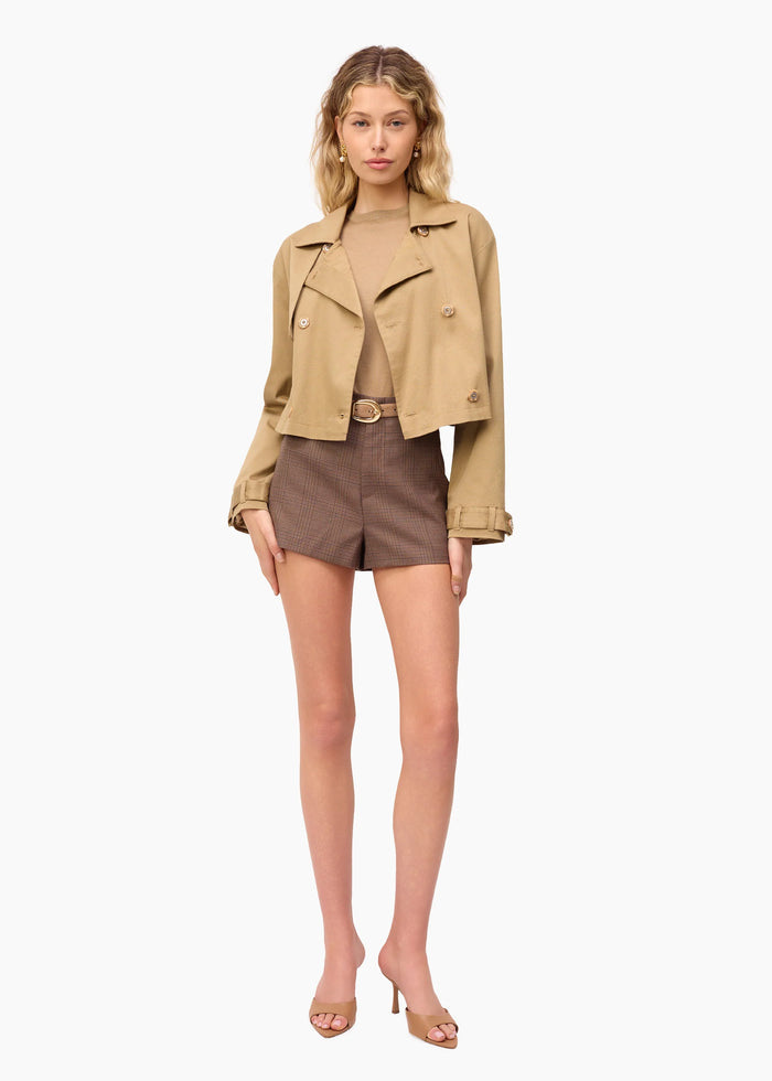 Cami Nyc EVANS CROPPED TRENCH MISO