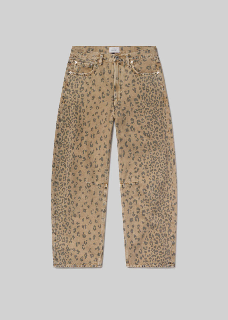 Citizens of Humanity Miro Relaxed Jean In Natural Cheetah