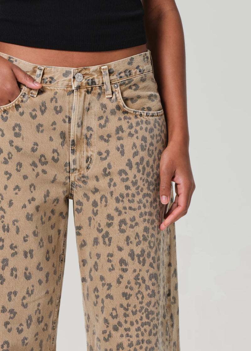 Citizens of Humanity Miro Relaxed Jean In Natural Cheetah