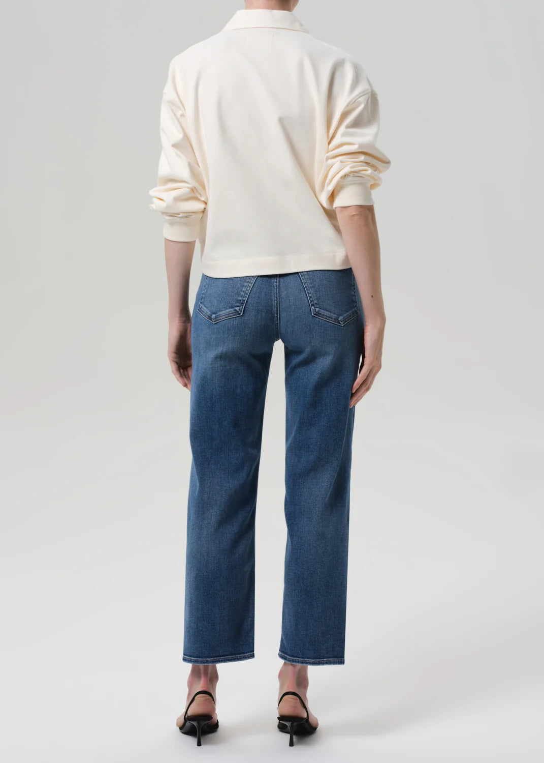 Citizens of Humanity Palma Straight Clean Hem In Cooper