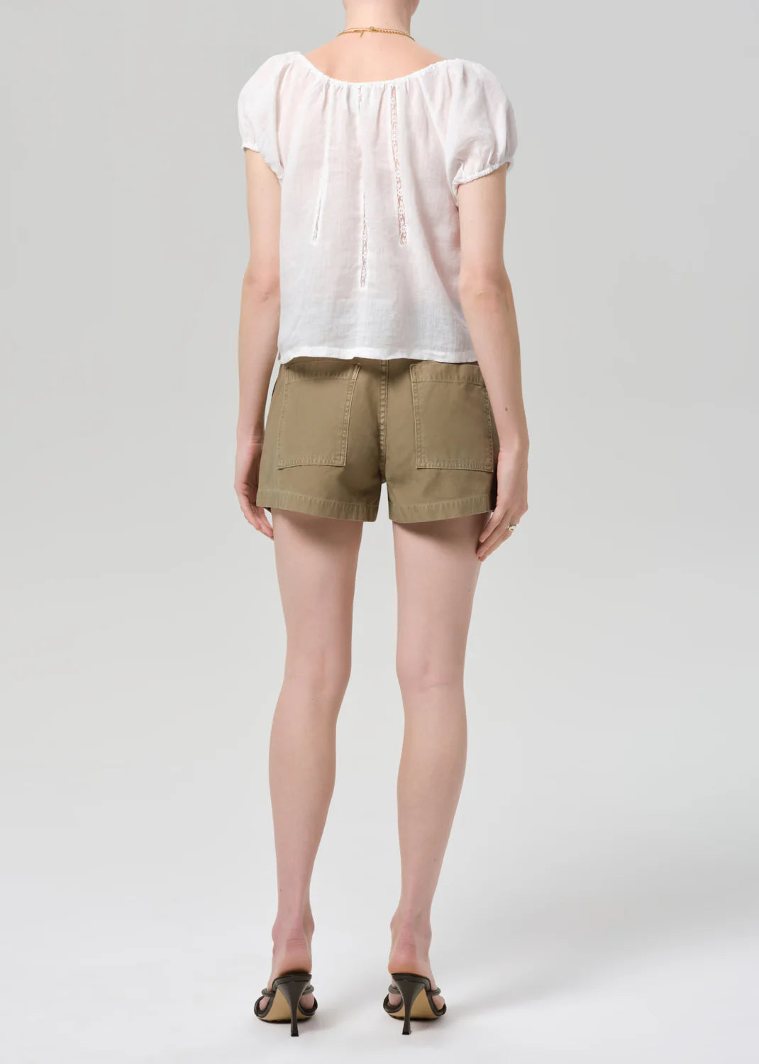 Citizens Of Humanity Marcella Utility Short In Bezal