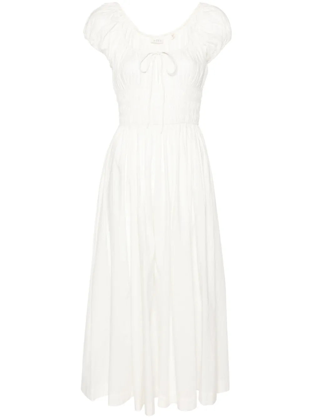 Dôen DÔEN Quinn midi dress In Salt