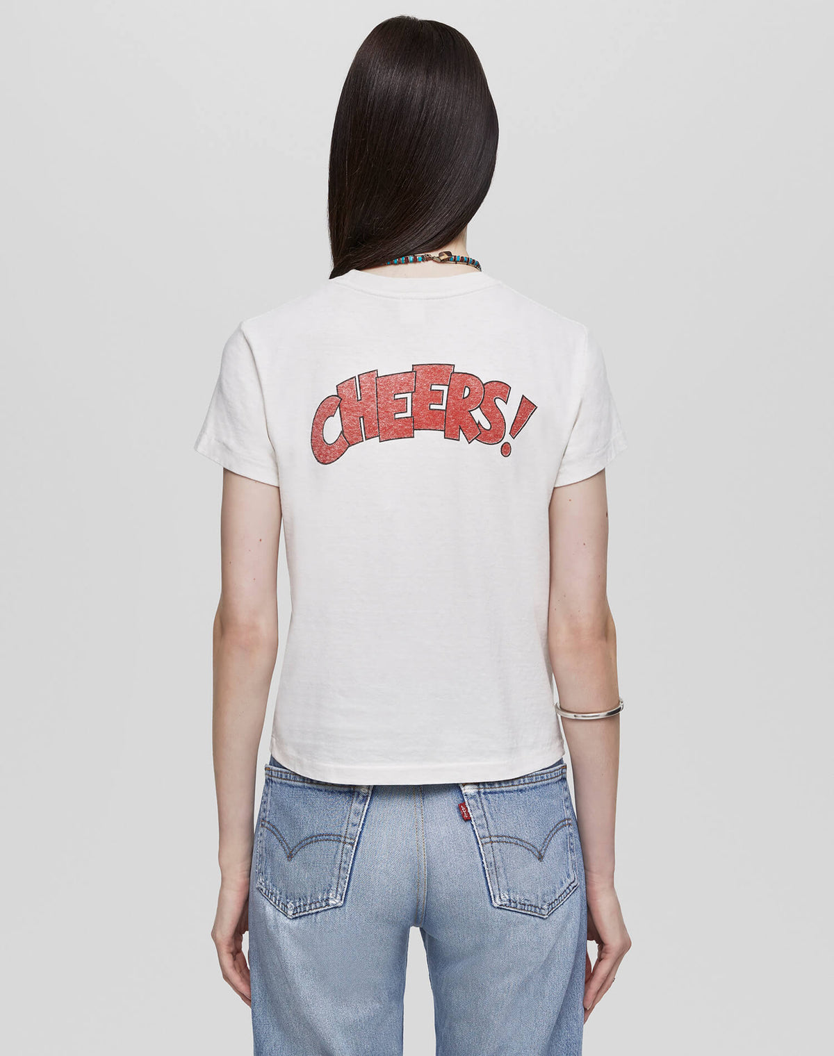 Re/Done CLASSIC "CHEERS" TEE