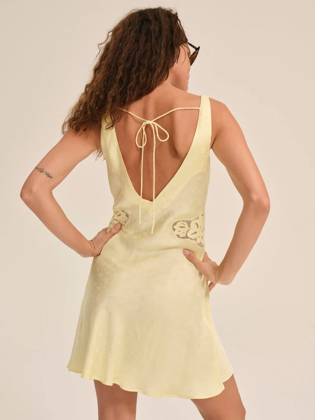 For Love & Lemons Sunrise Mini Dress