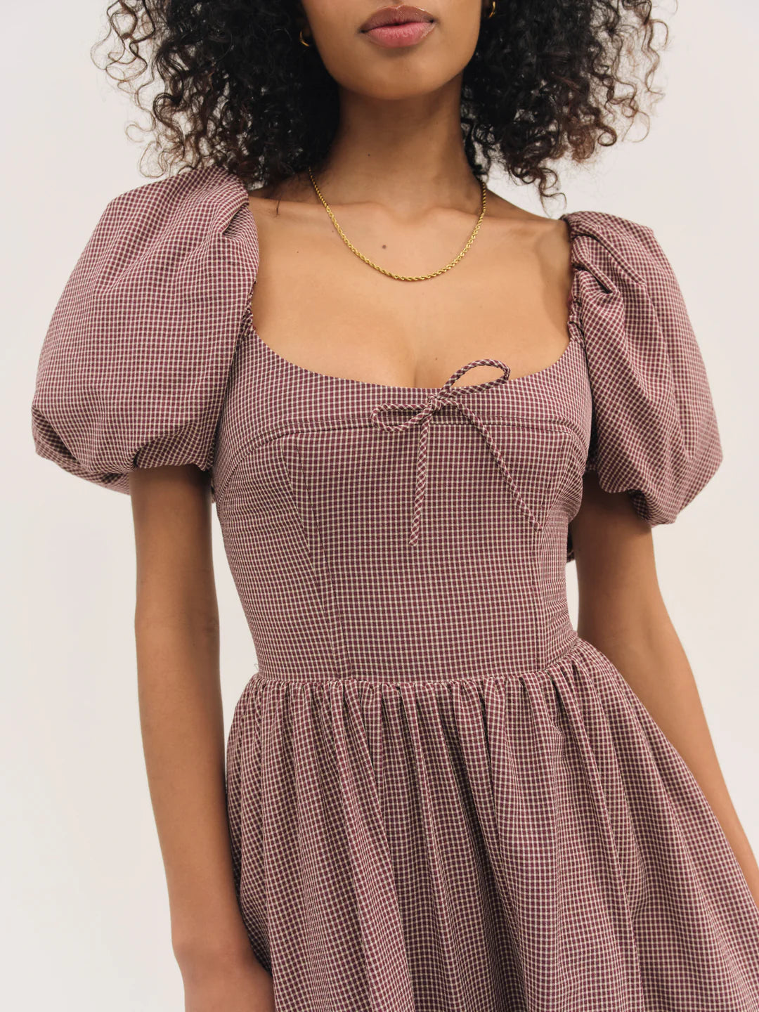 For Love & Lemons Florence Mini Dress
