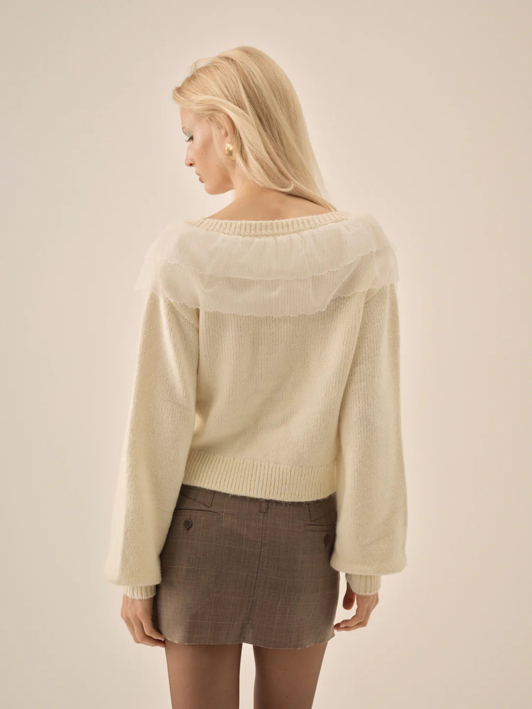 For Love & Lemons Aster Knit Cardigan