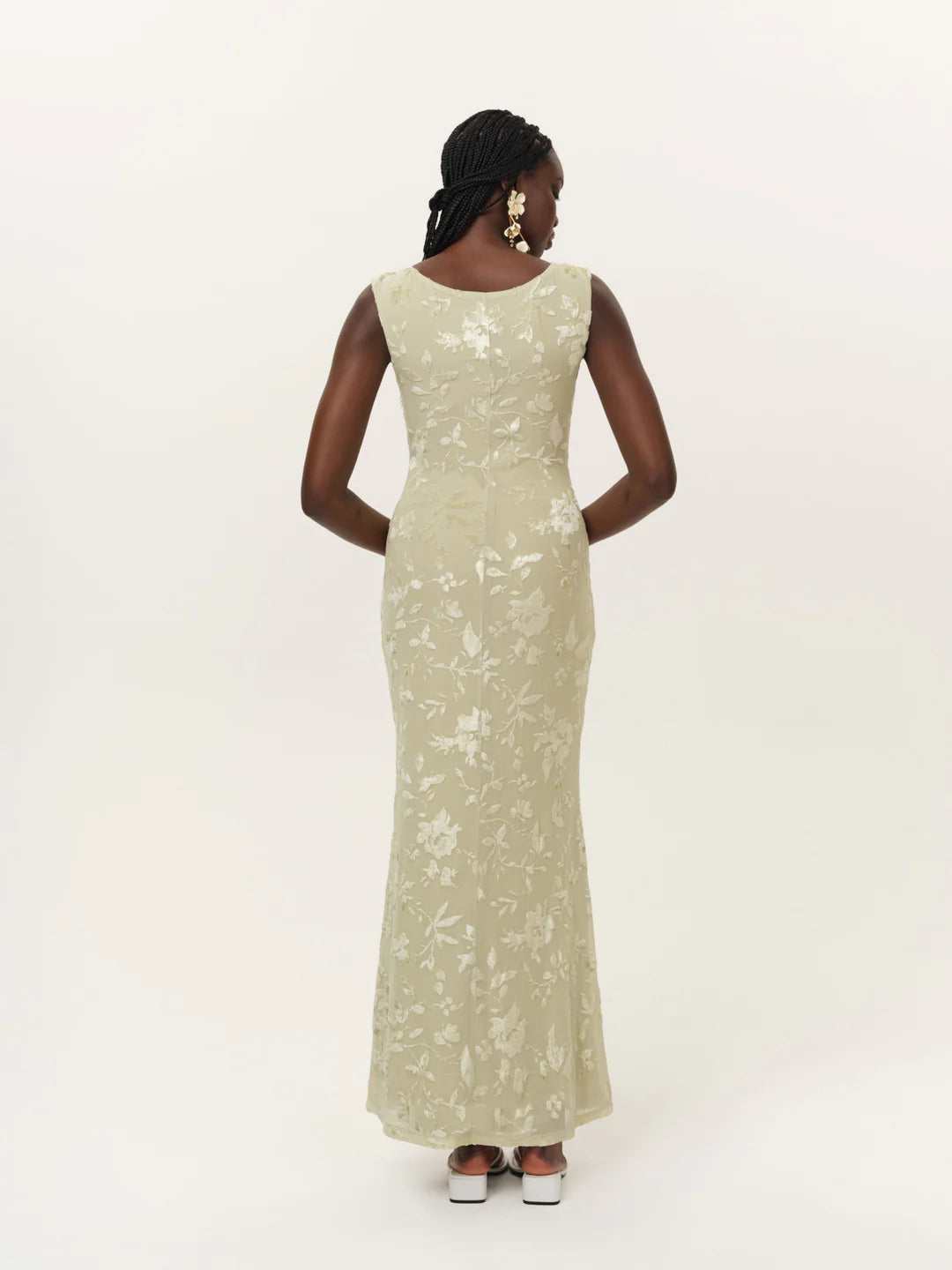 For Love & Lemons Limesicle Maxi Dress