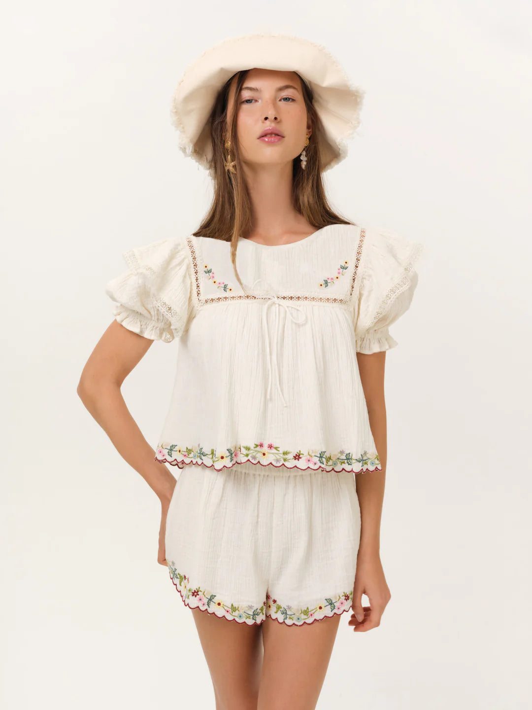 For Love & Lemons Leah Shorts