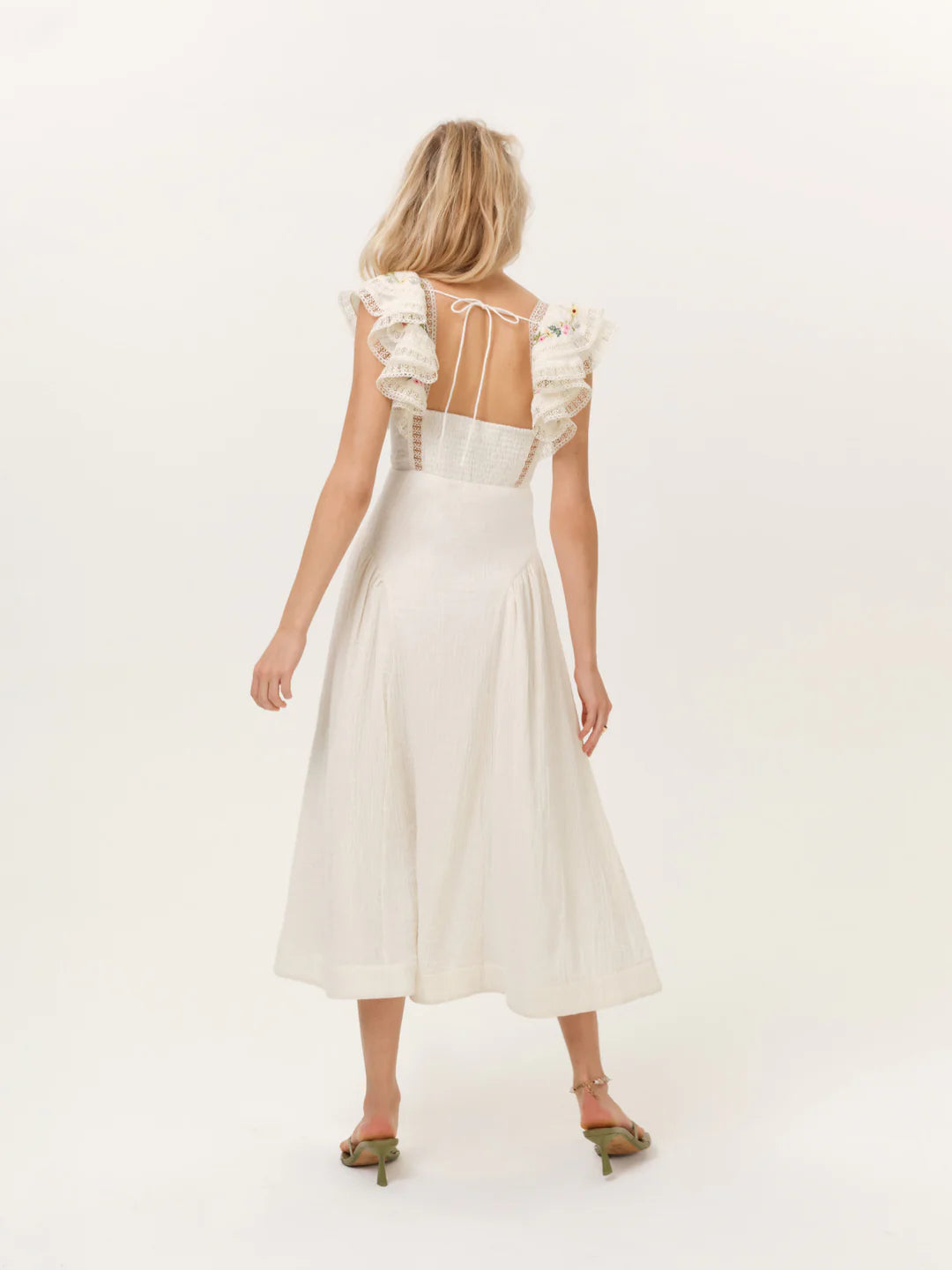 For Love & Lemons Leah Midi Dress
