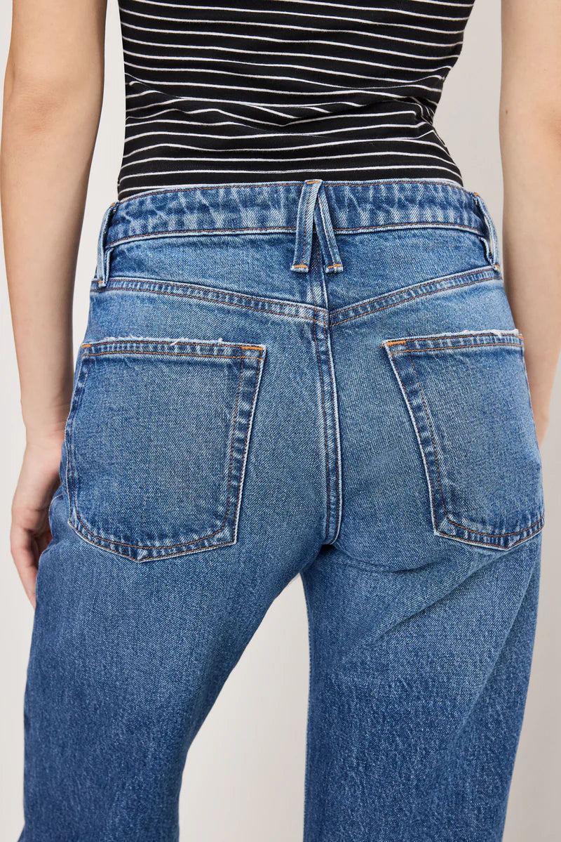 Good American Vintage Straight Ankle - Indigo1222