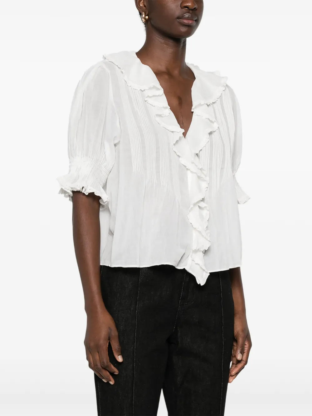 DÔEN Henri blouse Salt