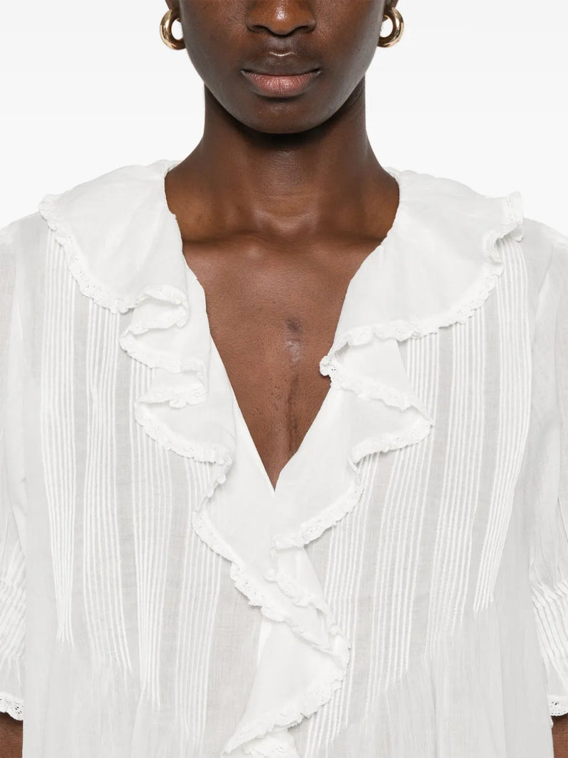 DÔEN Henri blouse Salt
