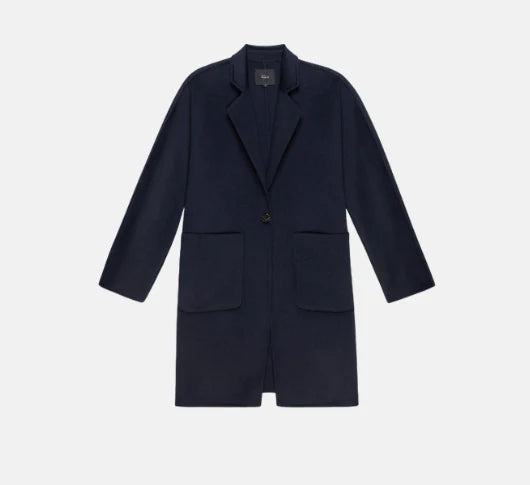 Rails - Everest Wool Blend Coat in Navy