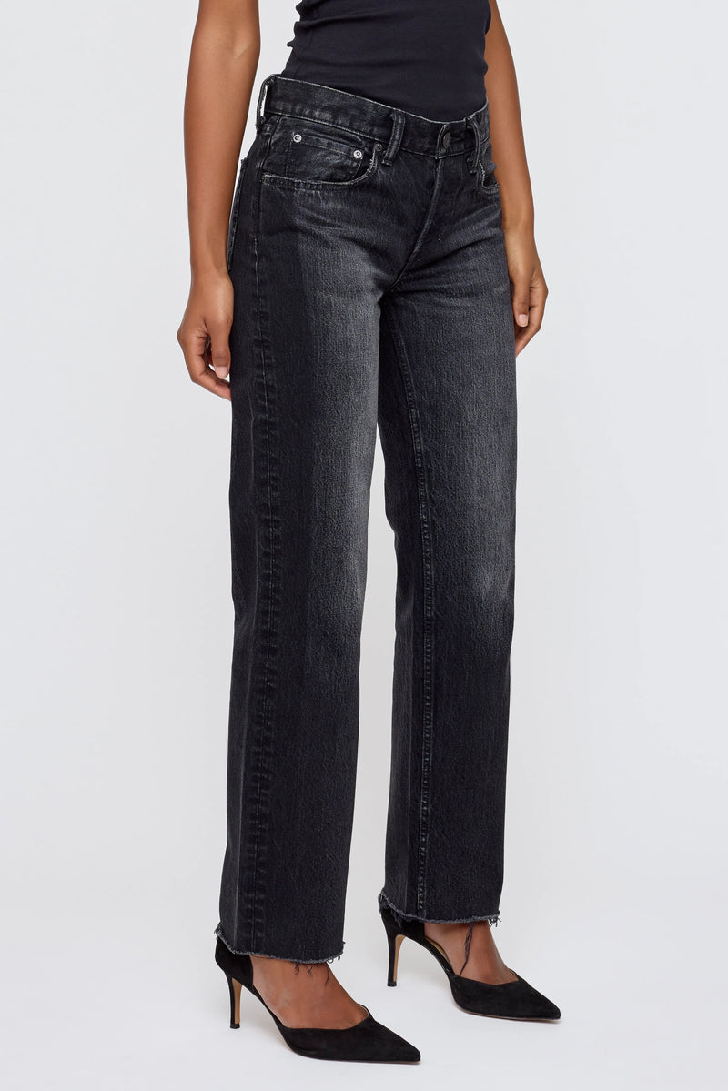 MOUSSY VINTAGE GLENCOE LOW-RISE STRAIGHT