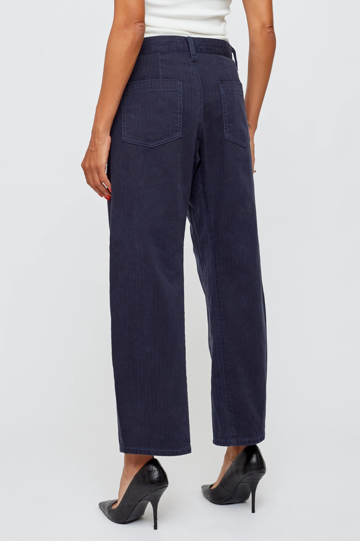 MOUSSY VINTAGE CROTONA GUSSET CARGO PANTS Navy