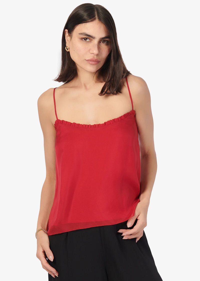 CAMI NYC INARA CAMISOLE CAMPARI