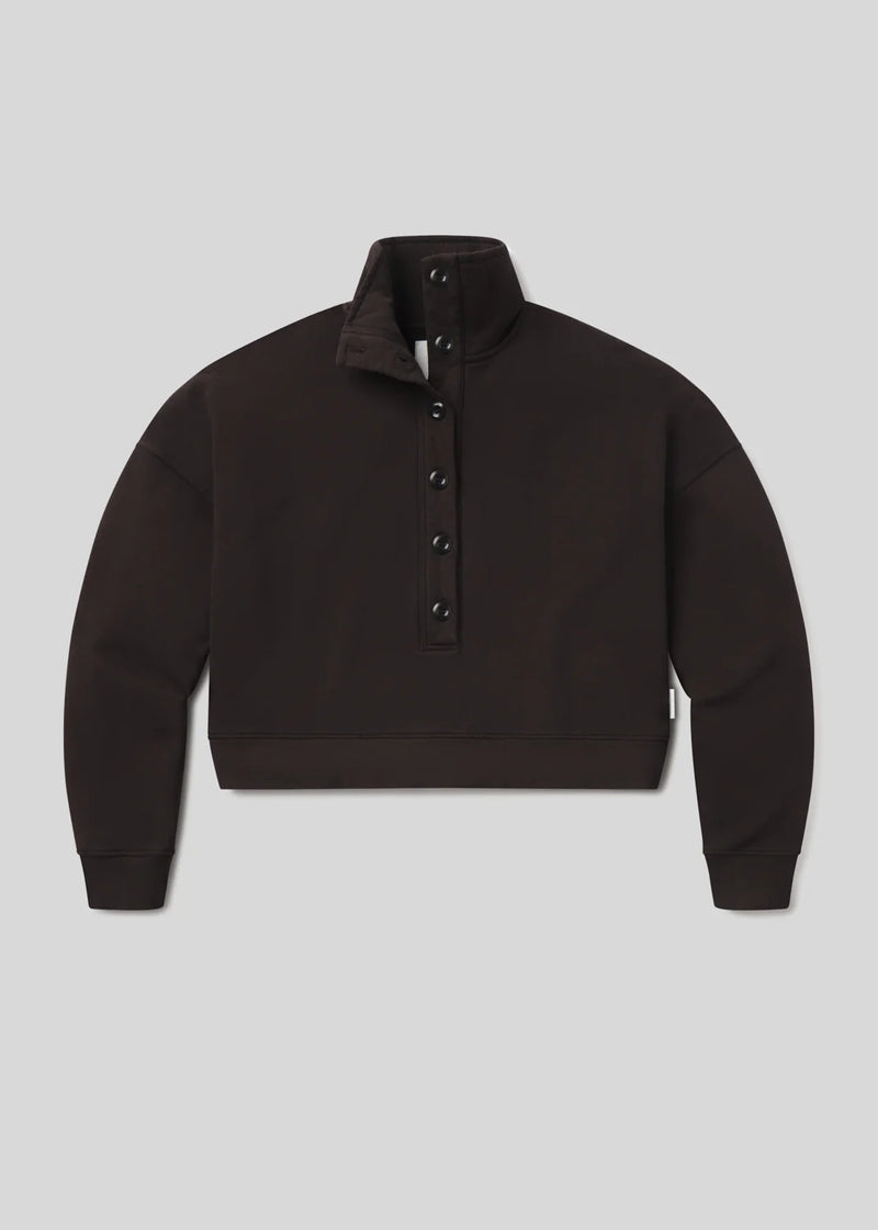 Citizen of Humanity Mirelle Funnel Neck In Chocolate
