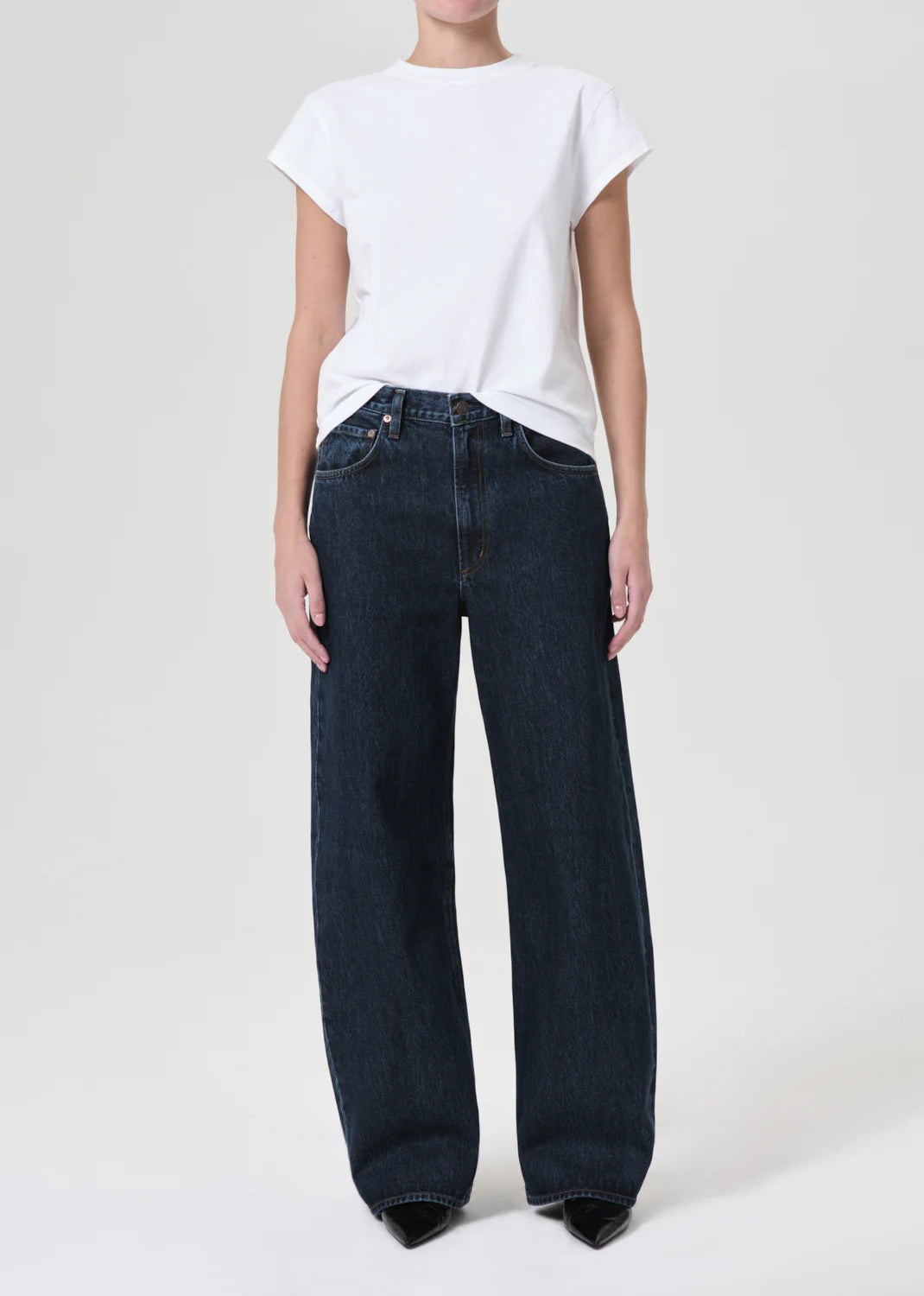 AGOLDE LOW CURVE JEAN IN PENDULUM