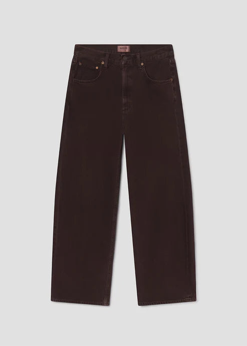 AGOLDE LOW CURVE JEAN - SLOE BERRY