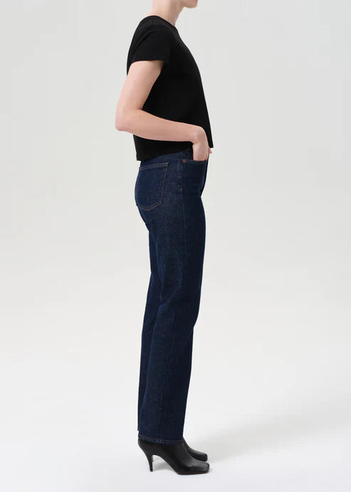 AGOLDE 90'S PINCH WAIST HIGH RISE STRAIGHT LONG (COMFORT STRETCH) - REISSUE