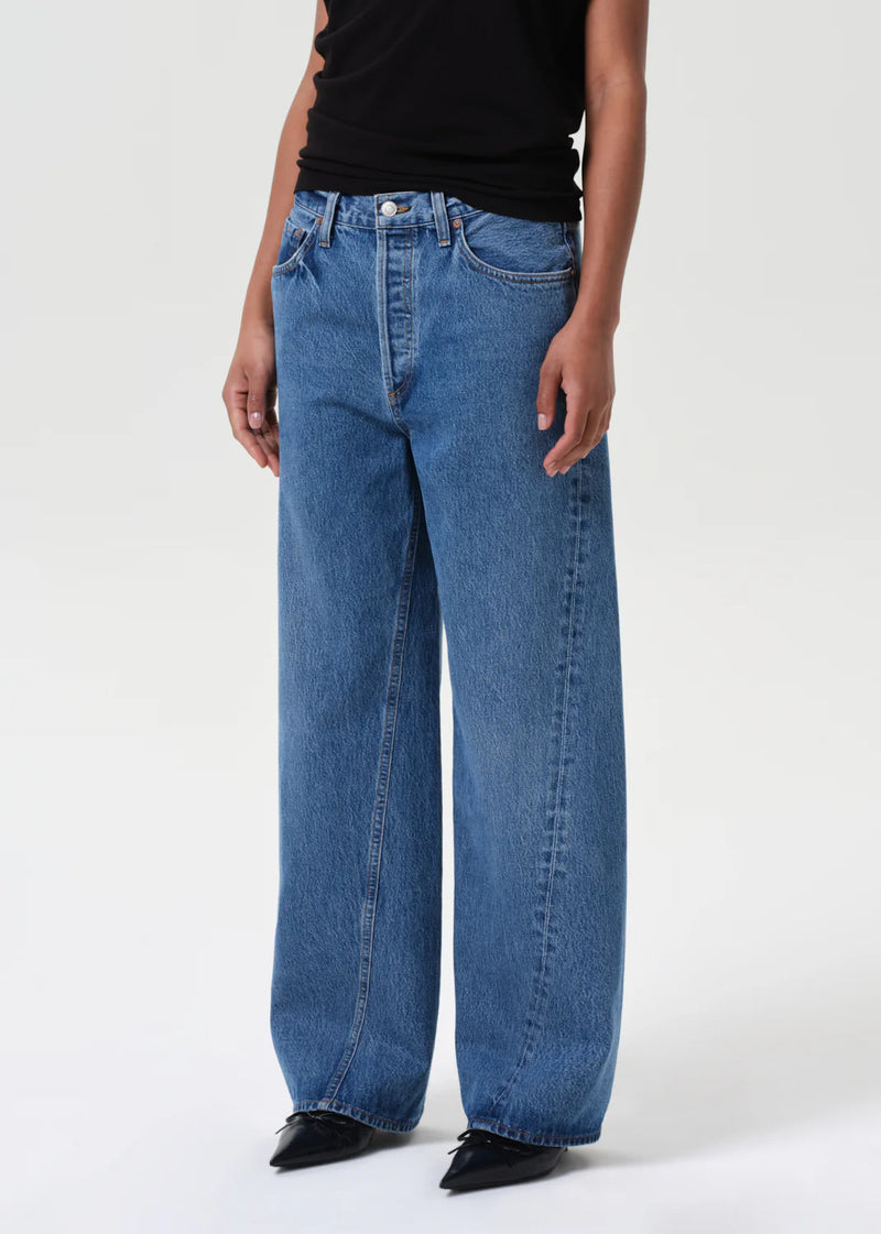 Agolde TWIST LOW SLUNG BAGGY IN MYTH