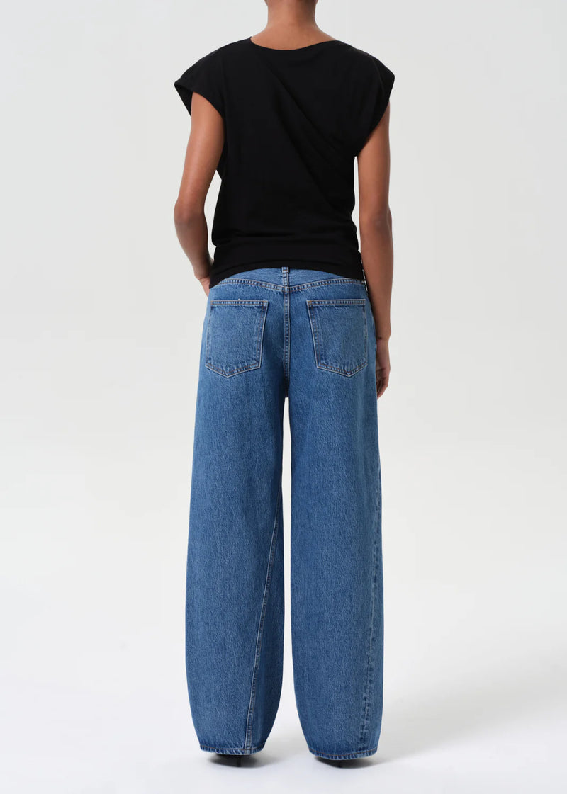 Agolde TWIST LOW SLUNG BAGGY IN MYTH