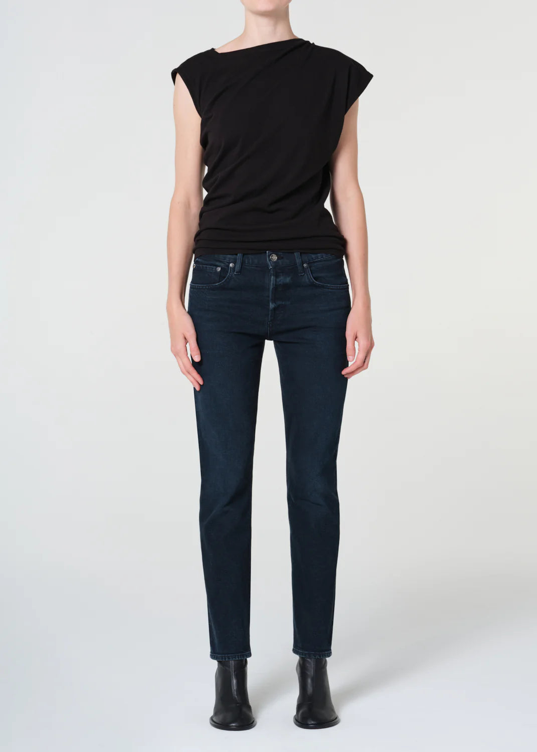 AGOLDE COCKTAIL ANKLE JEAN (COMFORT STRETCH) IN SUBSTITUTE