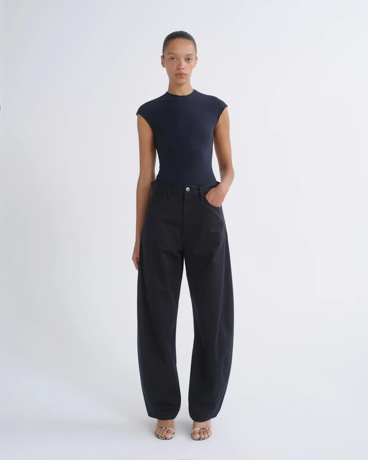 Agolde LUNA TROUSER - Obscura