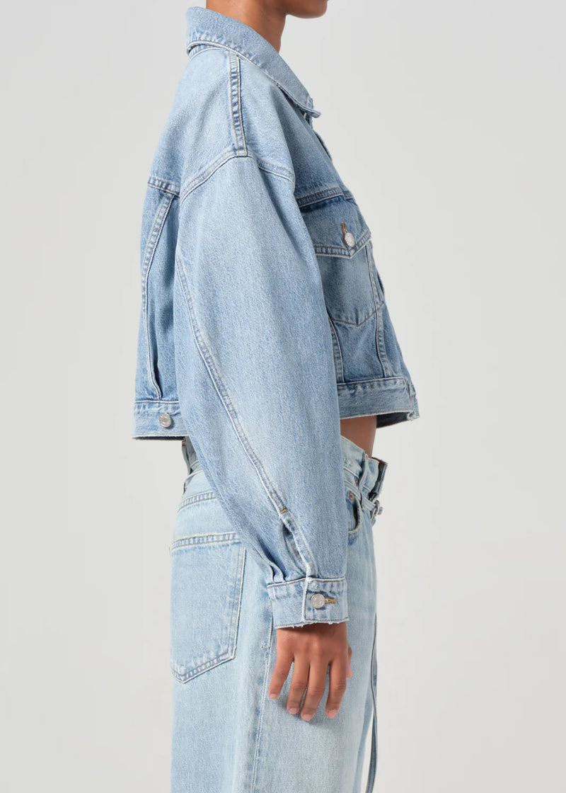 Agolde PALMER JACKET IN SPACE