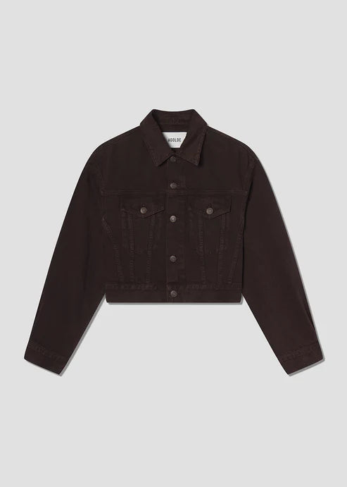 Agolde RADLEY JACKET - SLOE BERRY
