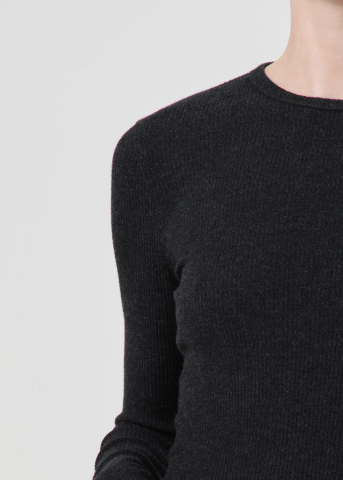 Agolde DELPHI SLIM TEE IN KATNISS