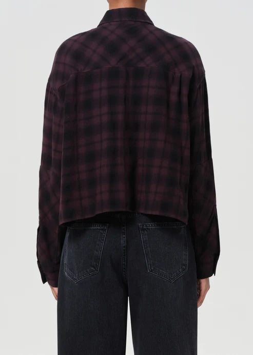 AGOLDE COMER SHIRT - ROOT