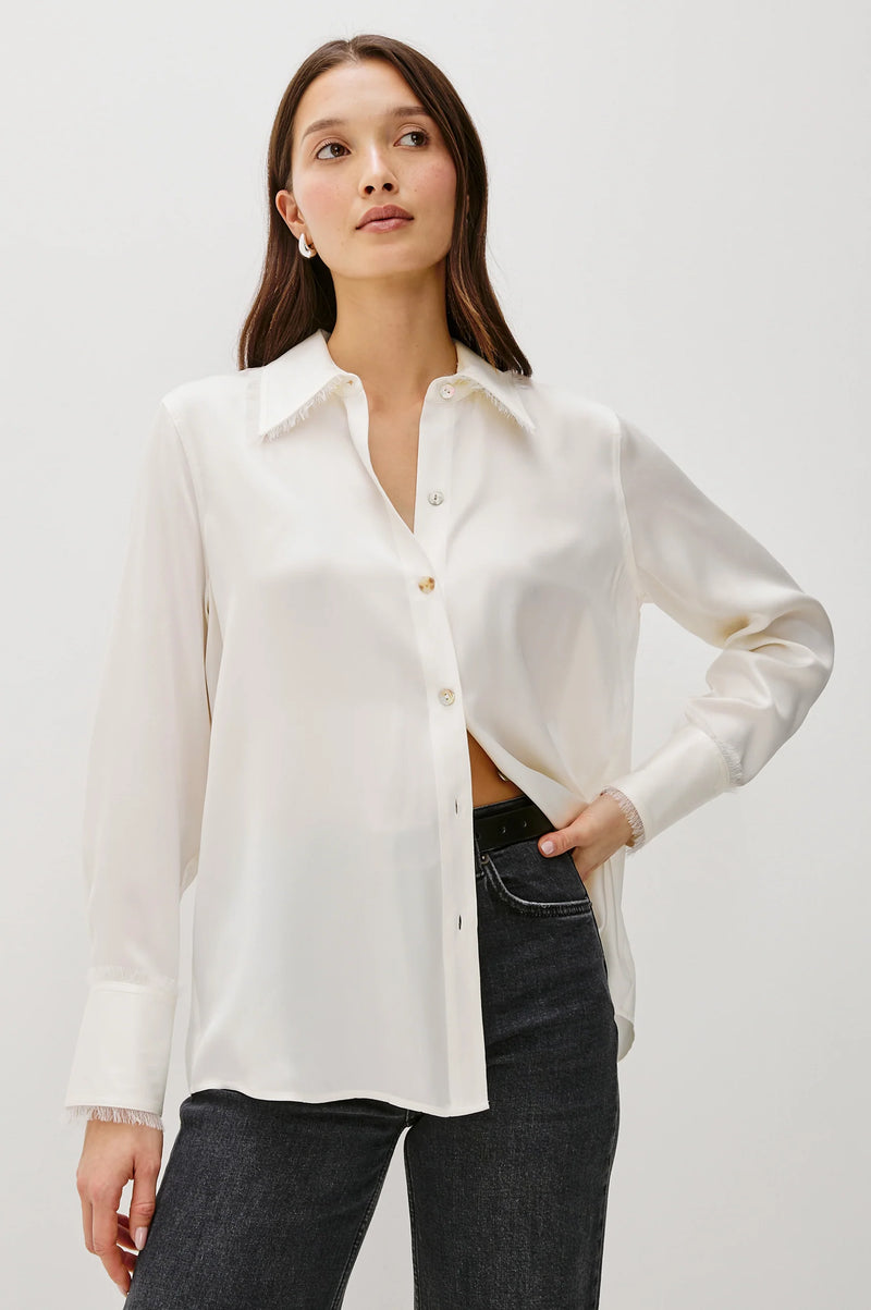 Rails Abbey Shirt Ivory