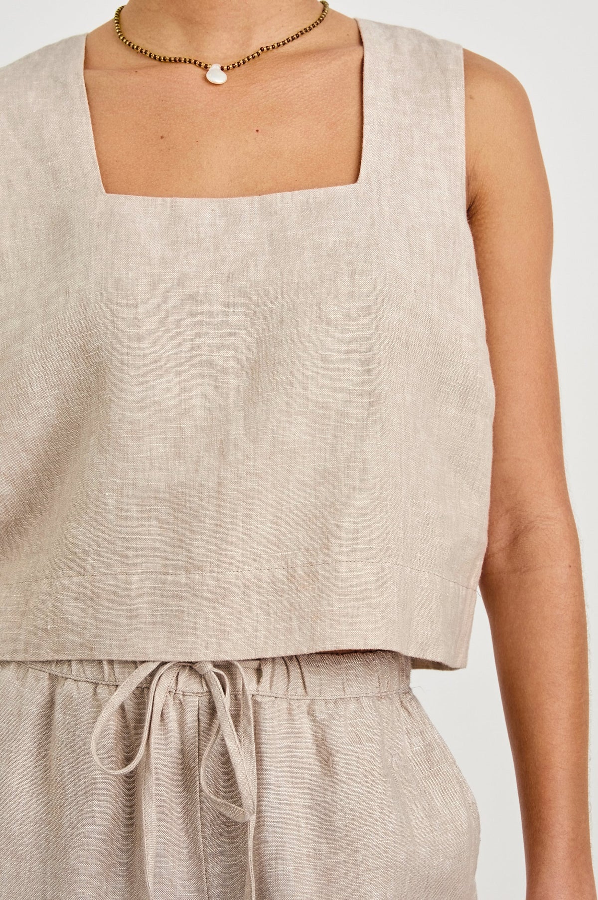 Rails Akira Top Heathered Flax