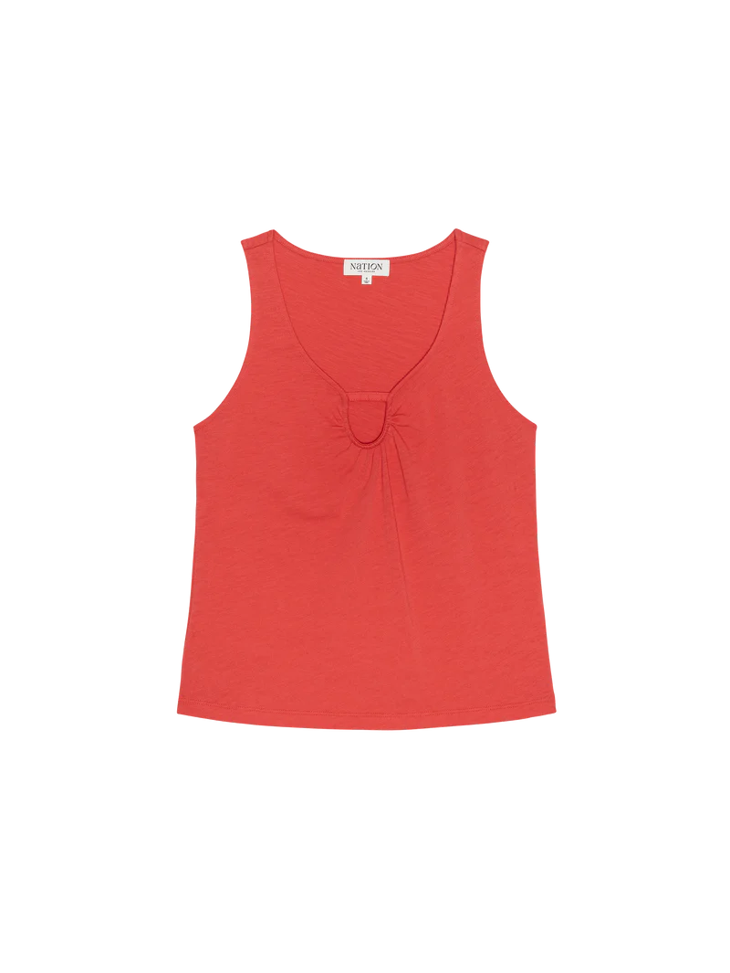 Nation LA Audrey Keyhole Tank Flora
